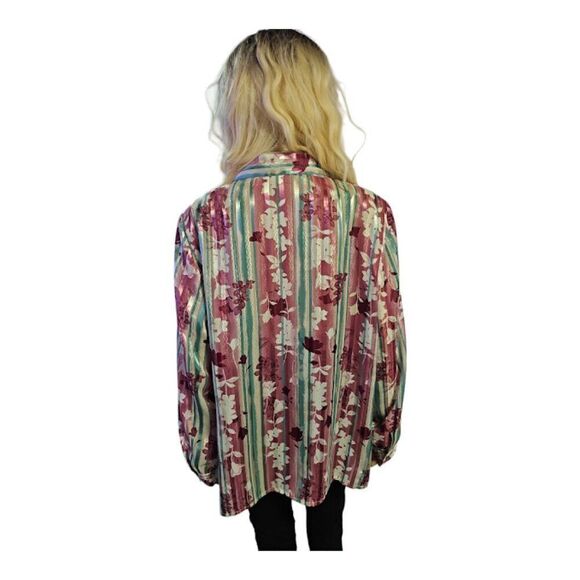 Alia vintage floral blouse - Picture 8 of 9